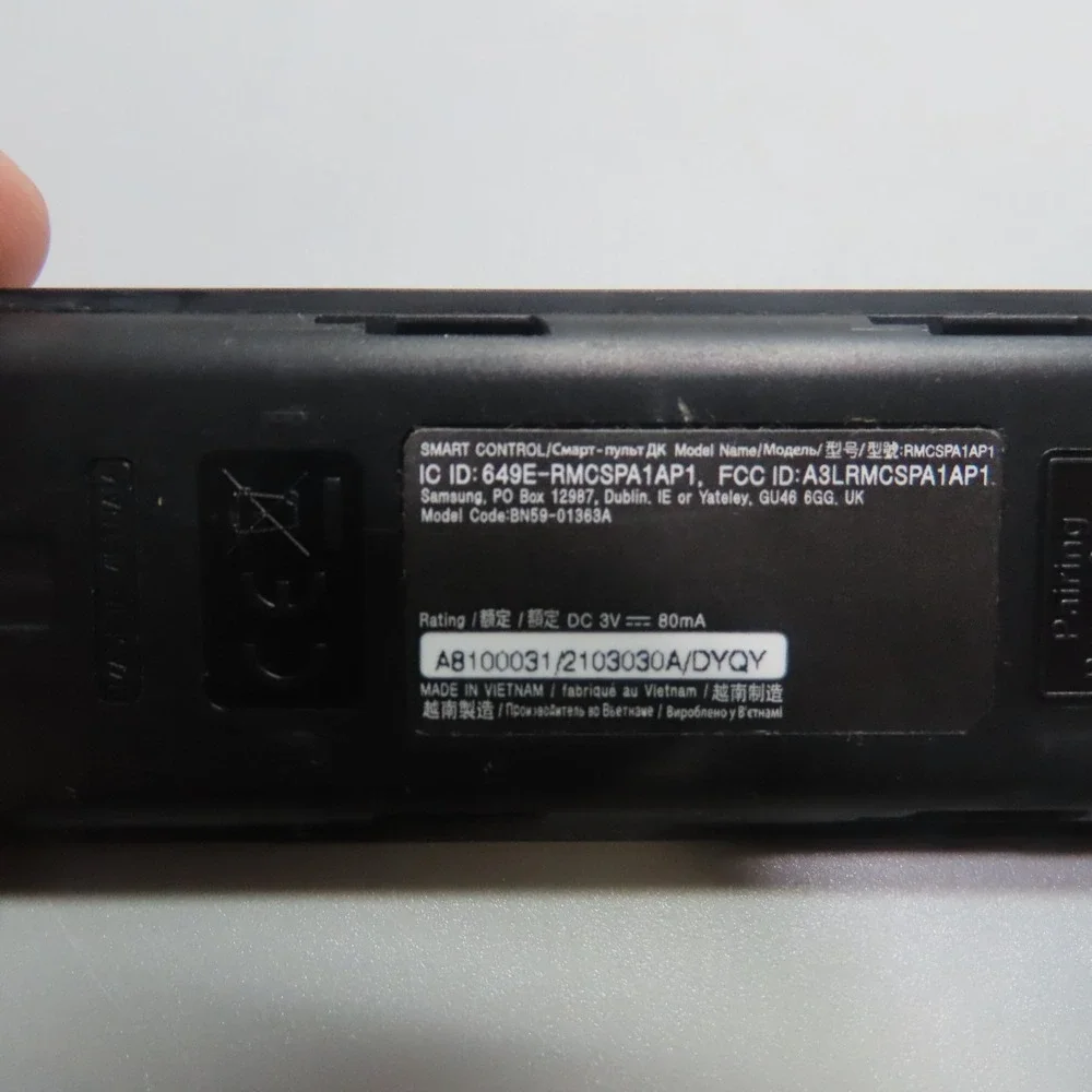 Samsung 649E-RMCSPA1AP1 Remote Control‎ Battery Powered Black FREE SHIP